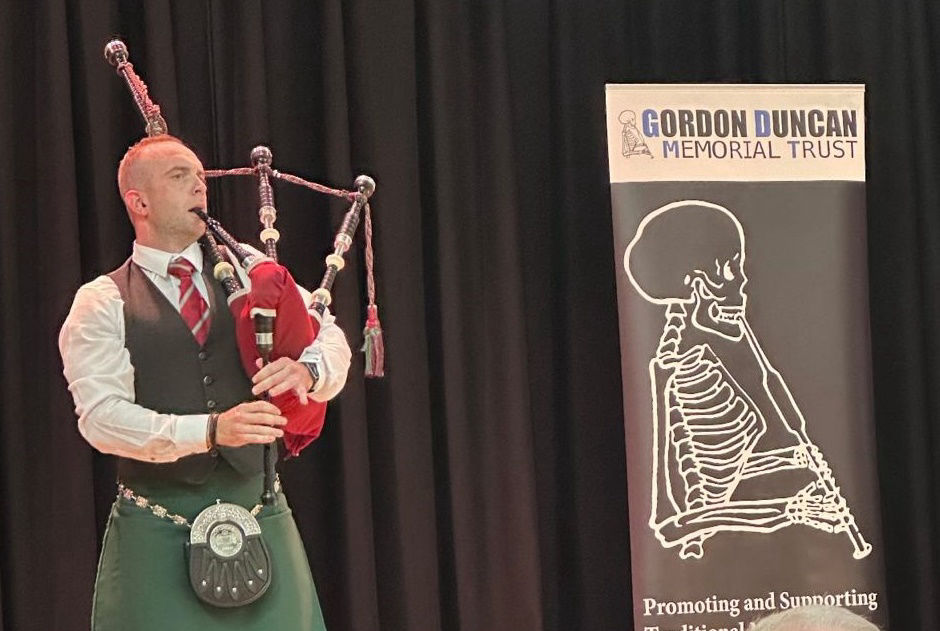 James Stone - winner of the 2025 Gordon Duncan Memorial Competition James Stone - winner of the 2025 Gordon Duncan Memorial Competition